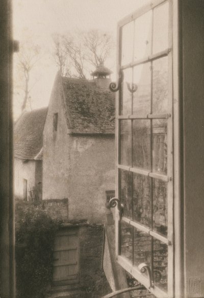 Desde una ventana en Kelmscott Manor, 1896 de Frederick Henry Evans