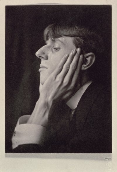 Retrato de Aubrey Beardsley (1872-98) por Frederick Evans (1853-1943) de Frederick Henry Evans