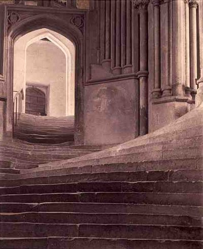 Los Escalones de la Catedral de Wells de Frederick Henry Evans