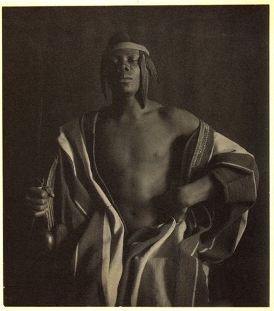 Un jefe etíope, 1897, impreso c.1902 de Frederick Holland Day