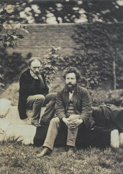 Edward Burne Jones y William Morris, galería William Morris, Londres (fotografía) de Frederick Hollyer