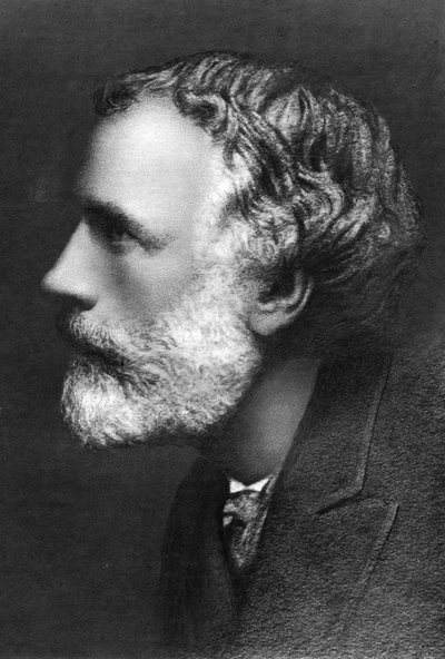 George Meredith, novelista y poeta inglés, c1909 de Frederick Hollyer