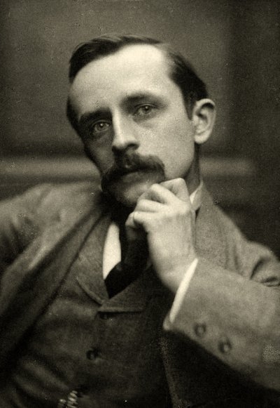 Retrato de J.M.Barrie, 1892 de Frederick Hollyer