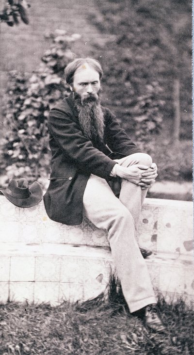 Retrato de Sir Edward Burne-Jones de Frederick Hollyer