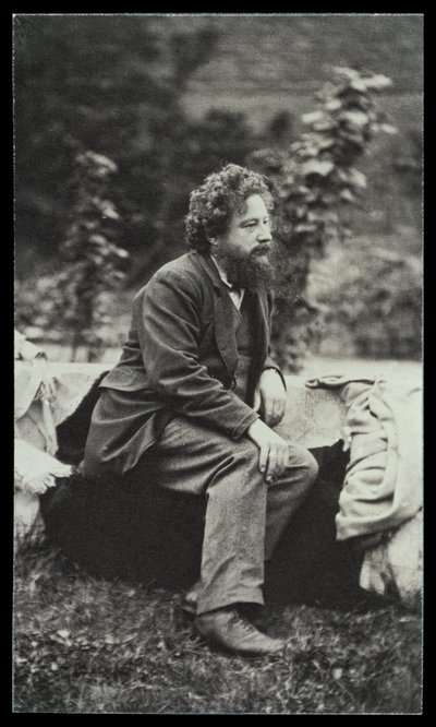 Retrato fotográfico de William Morris por Frederick Hollyer de Frederick Hollyer