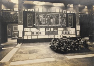 Exposición Memorial de Edward Burne-Jones en la New Gallery de Frederick Hollyer