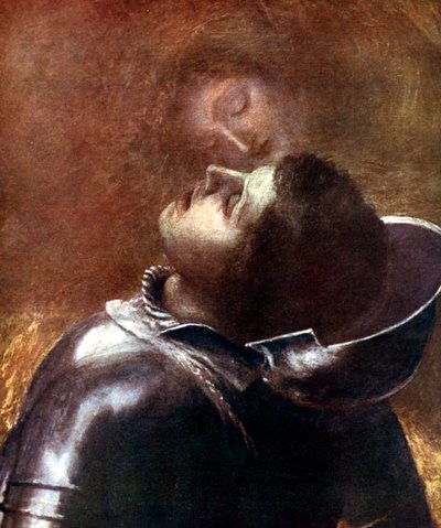 El guerrero feliz, 1884 1923 de Frederick Hollyer