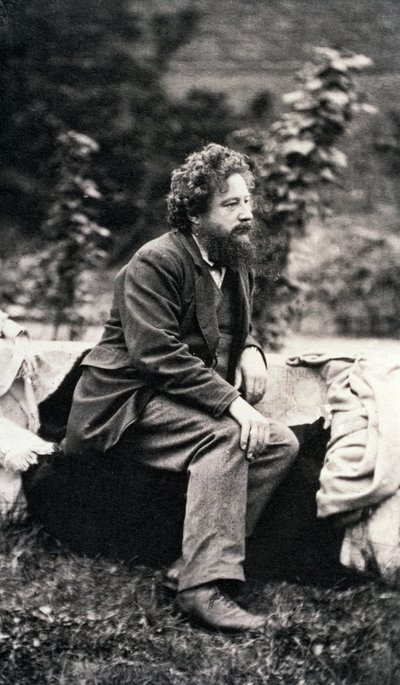 William Morris, artista y diseñador inglés, siglo XIX de Frederick Hollyer