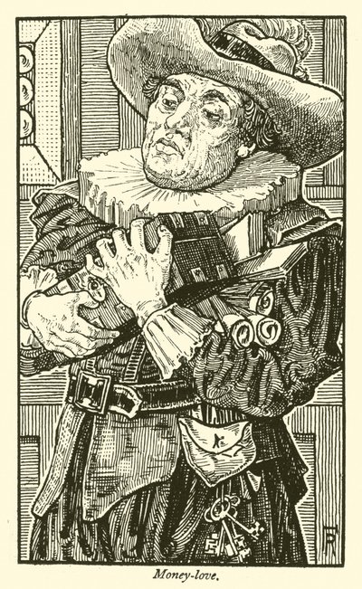 Amor al dinero de Frederick Hurten Rhead