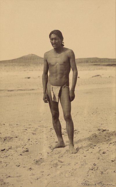 [Hombre nativo americano] de Frederick I. Monsen