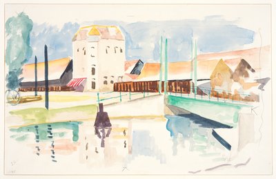 Puente y edificios de Frederick James Porter