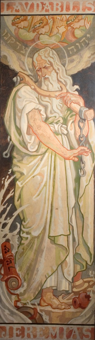 Profetas del Antiguo Testamento: Jeremías, c.1910 de Frederick James Sheilds