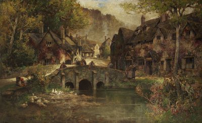 Castle Combe de Frederick Johnn  Hiles
