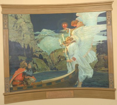 El caballero del Santo Grial, ca. 1912 de Frederick Judd Waugh