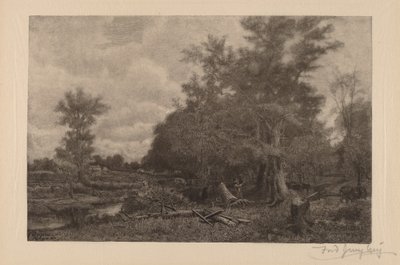 Sin título (Paisaje de Nueva York) de Frederick Juengling