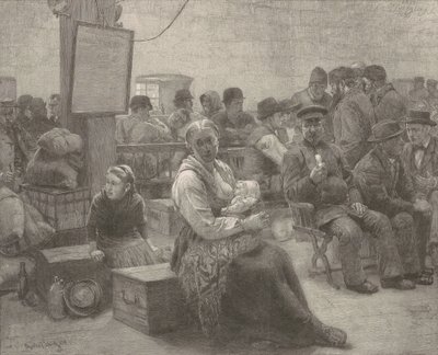 En la tierra prometida de Frederick Juengling, after Charles Frederic Ulrich