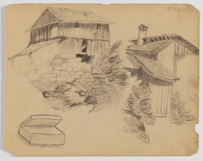 Página de Cuaderno de Bocetos de Frederick Krieg
