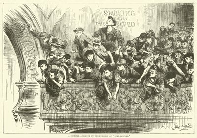 Una audiencia crítica sobre el tema del baile de pasos de Frederick L. Bernard