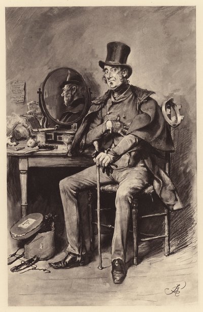Capitán Costigan (litografía) de Frederick L. Bernard