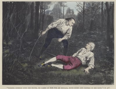 Ilustración para Barnaby Rudge de Frederick L. Bernard