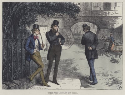 Ilustración para Casa Desolada de Frederick L. Bernard