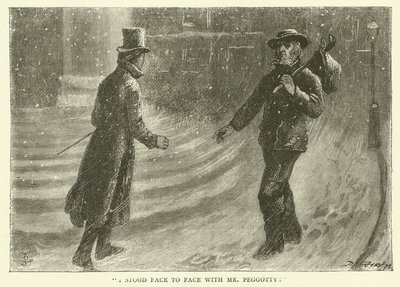 Ilustración para David Copperfield de Frederick L. Bernard