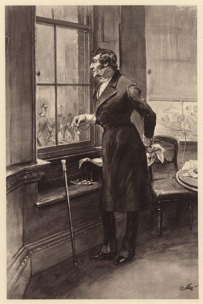 Mayor Pendennis (litografía) de Frederick L. Bernard