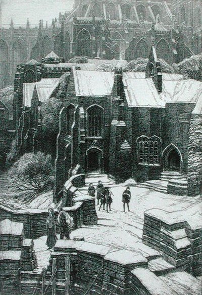 El Almonry, Chipping Campden 1925 de Frederick Landseer Maur Griggs
