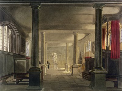 Interior de la Facultad de Derecho, Cambridge, de 