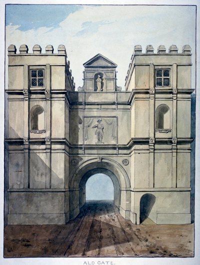 Aldgate, Londres de Frederick Nash