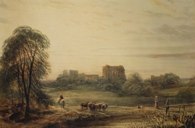 Abadía de Glastonbury de Frederick Nash