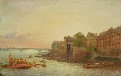 Somerset House, Londres, c.1820-30 de Frederick Nash