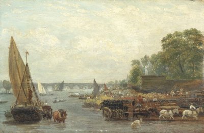 Puente de Westminster, c.1820-30 de Frederick Nash