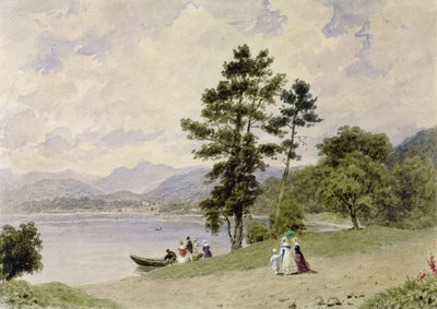 Windermere, desde Low Wood de Frederick Nash