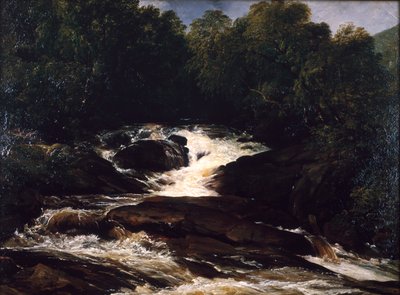 Un arroyo de Devonshire, 1860 de Frederick Richard Lee