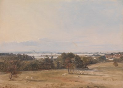Aguas de Southampton, cerca de Hamble de Frederick Richard Lee