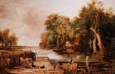 Esperando el ferry de Frederick Richard Lee