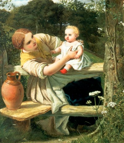 En Camino a la Primavera, c. 1862 de Frederick Richard Pickersgill