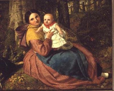 El Hijo del Artista y la Niñera de Frederick Richard Pickersgill