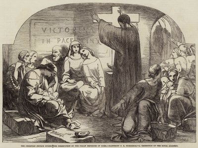 La Iglesia Cristiana durante la Persecución por los Emperadores Paganos de Roma de Frederick Richard Pickersgill