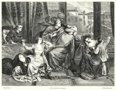 La muerte de Foscari de Frederick Richard Pickersgill