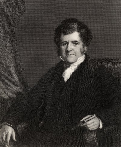 Richard Bright, grabado por H. Cock, de 