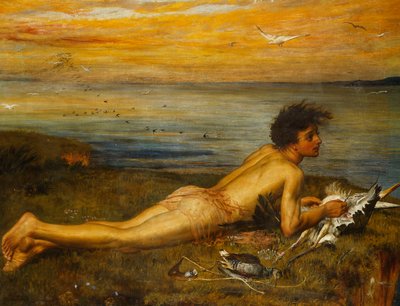 El inventor de las velas, 1877 de Frederick Smallfield
