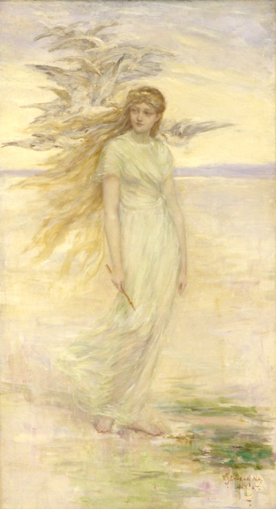 La hija del vikingo, 1887 de Frederick Stuart Church