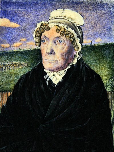 Retrato de la segunda esposa de William Williams, c.1828 de Frederick Tatham