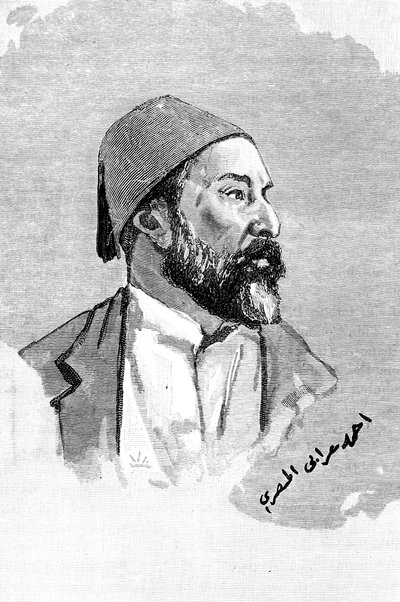 Ahmed Orabi Pasha, general y rebelde egipcio, 1900 de Frederick Villiers