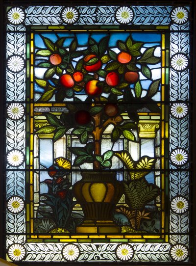 Londres, Showroom de Thomas Goode, South Audley Street, GE Cooke, atribuido a Frederick Vincent Hart, Arbusto Frutal de Frederick Vincent Hart