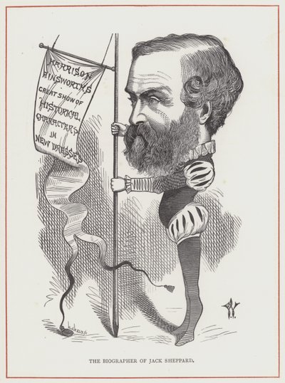 Harrison Ainsworth, biógrafo de Jack Sheppard de Frederick Waddy