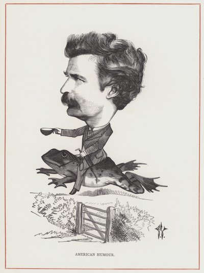 Mark Twain de Frederick Waddy