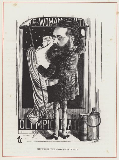 Wilkie Collins, La Mujer de Blanco de Frederick Waddy